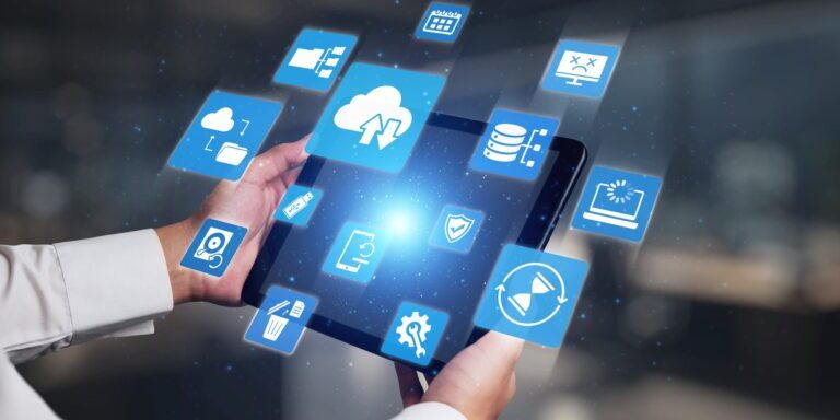 Cloud,Backup,System,Connects,Devices,Through,A,Secure,Data,Backup